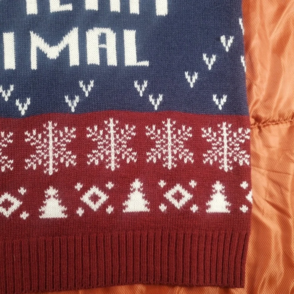 Merry Christmas You Filthy Animal You Look Ugly Today Christmas Sweater‎ Size S